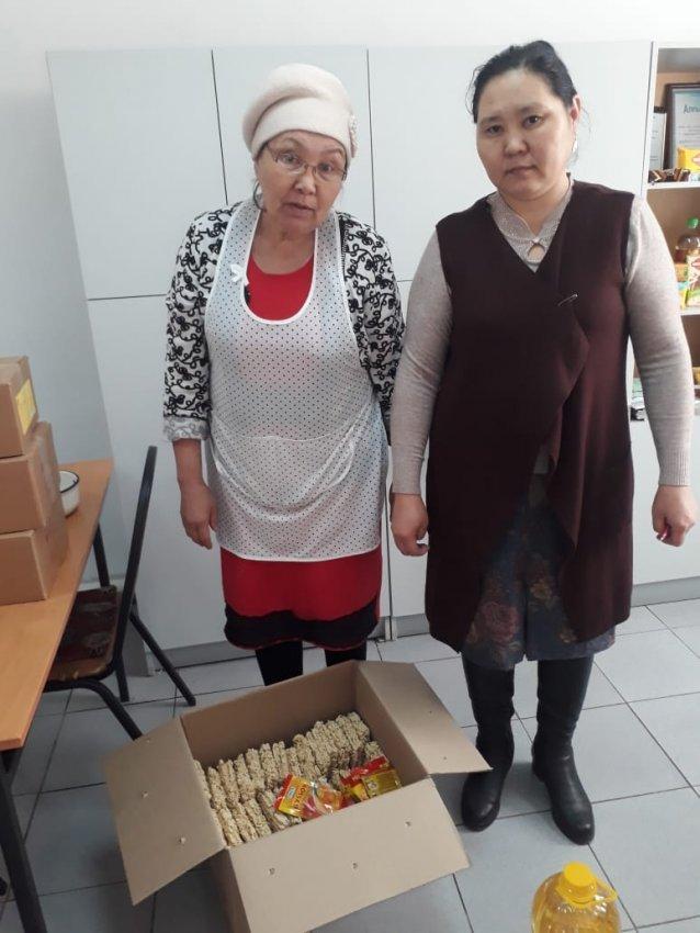 Асханаға келіп түскен тамақ